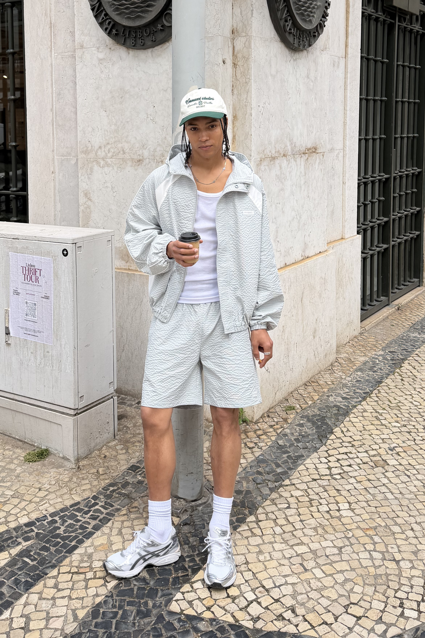 Check Relaxed Short - Green